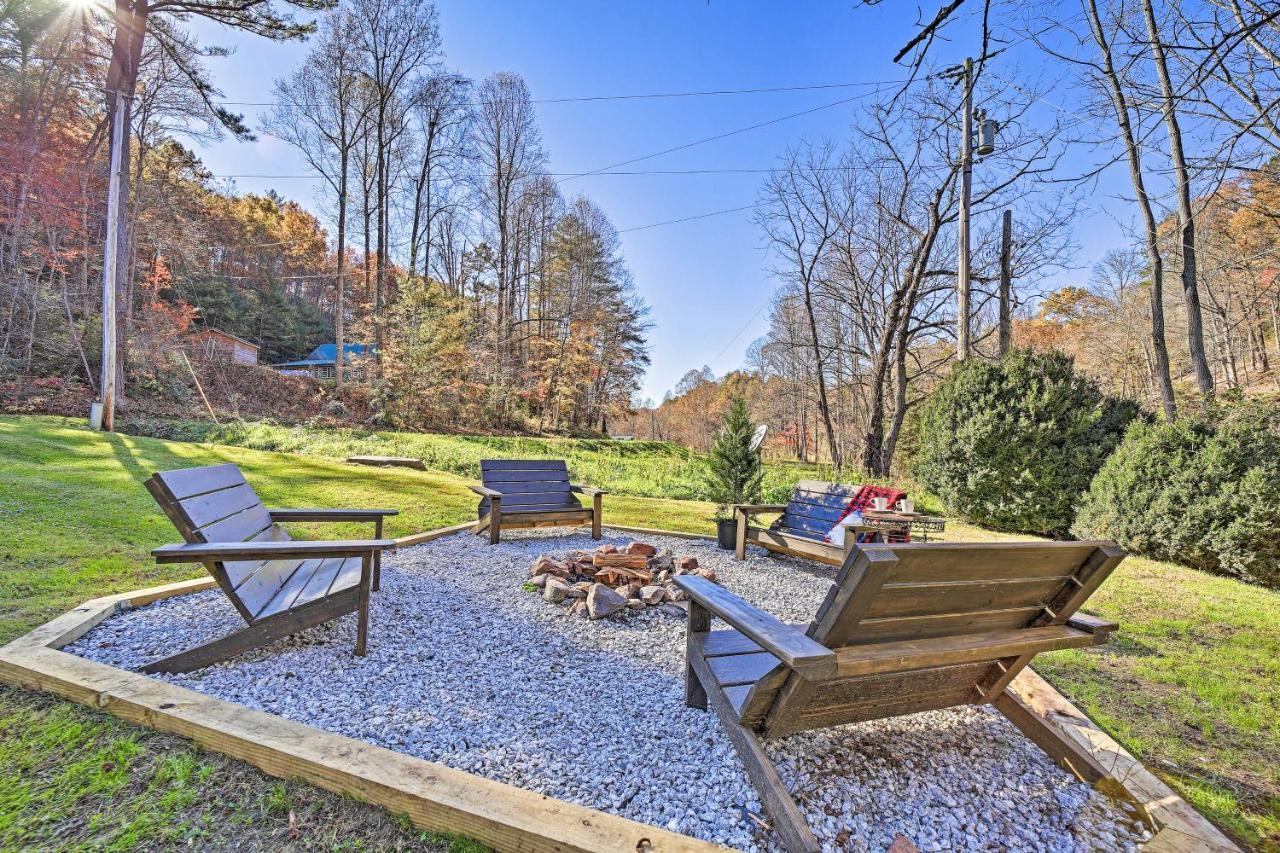 Creekside Bryson City Cabin With Private Hot Tub Bagian luar foto